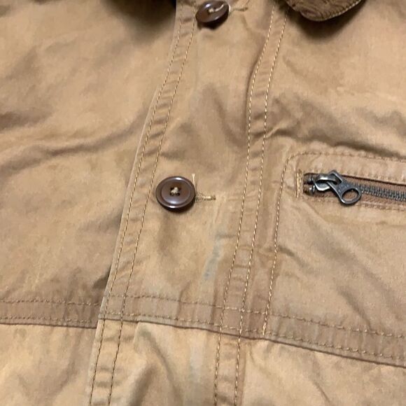 Mens American Eagle Barn Utility Corduroy Lined Jacket - Picture 7 of 9